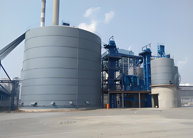 千家镇1万吨钢板仓